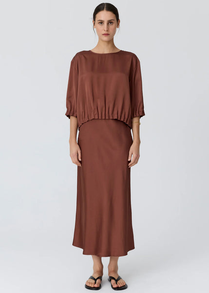 Innes Tuck Top - Toffee