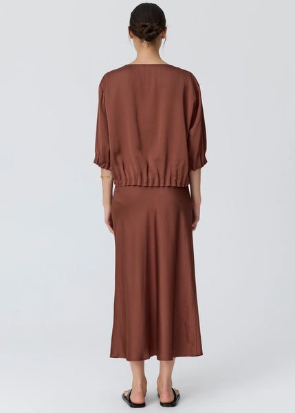 Innes Bias Skirt - Toffee