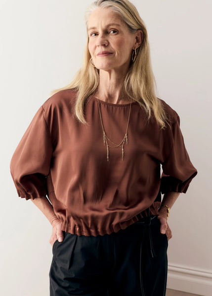 Innes Tuck Top - Toffee