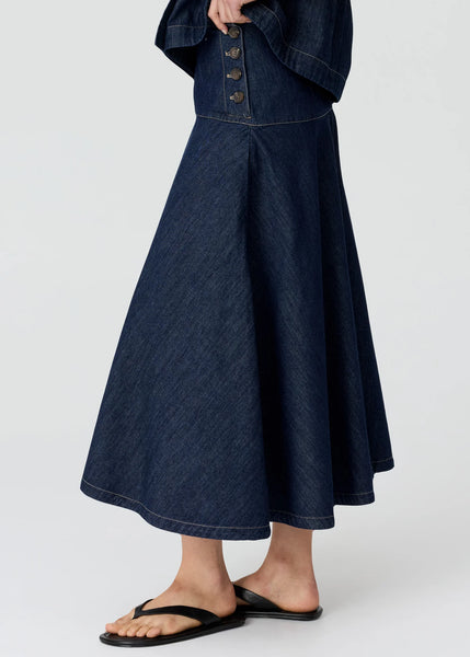 Anise Denim Skirt - Denim