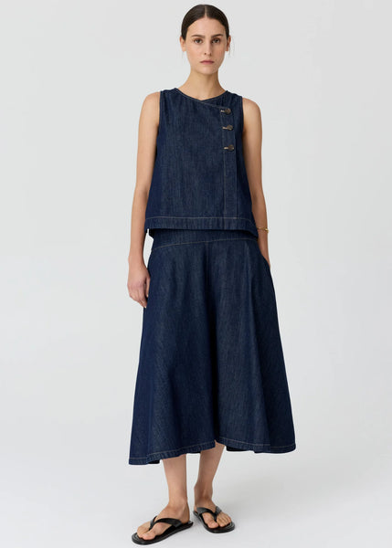 Anise Denim Skirt - Denim