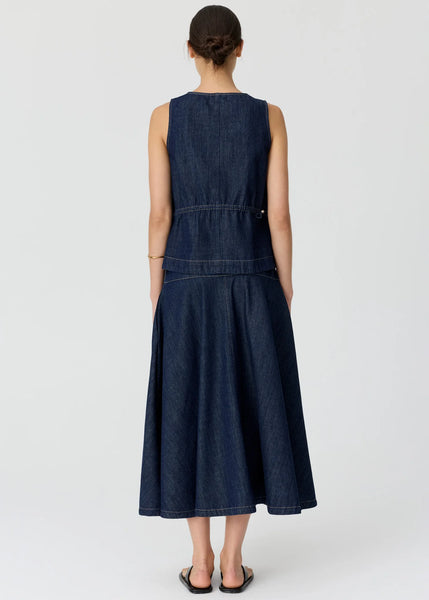 Anise Denim Skirt - Denim