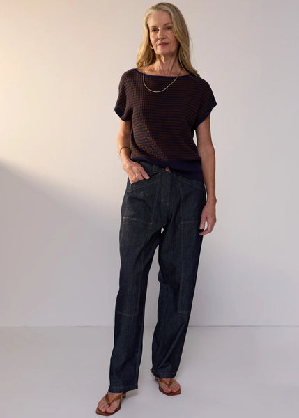 Naia Wobble Stripe Tee