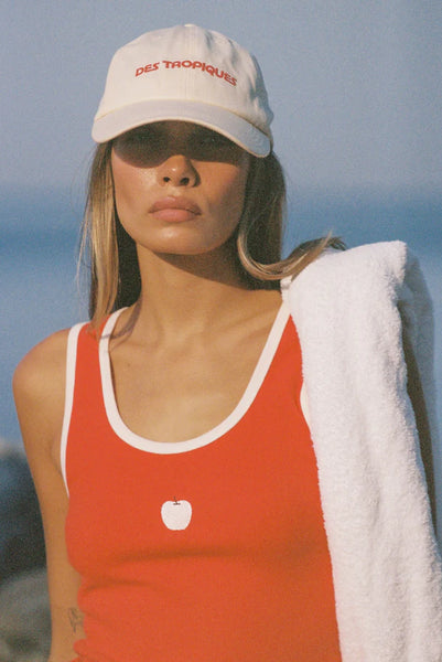 Tropiques Cap in Warm White