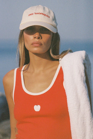 Tropiques Cap in Warm White