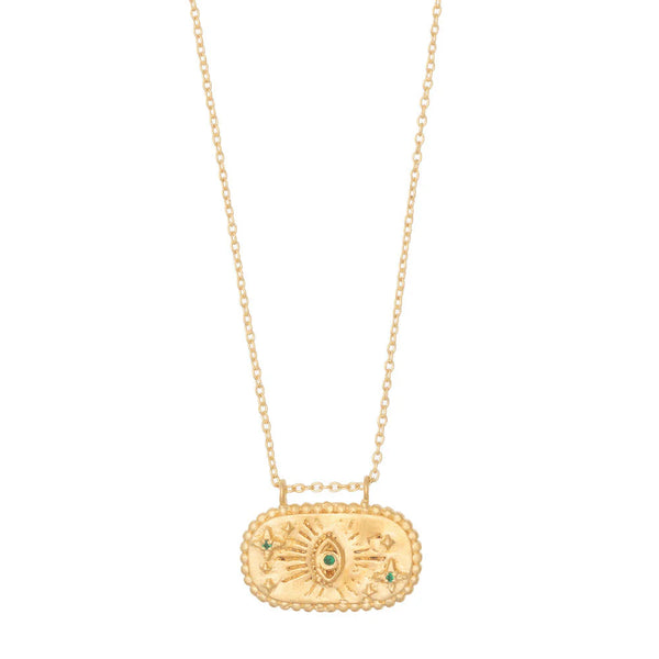 Green Zircon Berber necklace