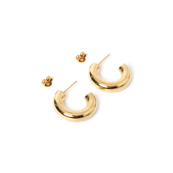 Soho Gold Hoop Earrings