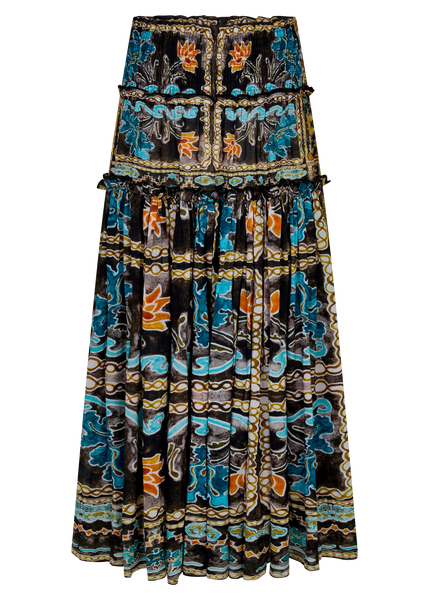Tatum Asa Shirred Maxi Skirt