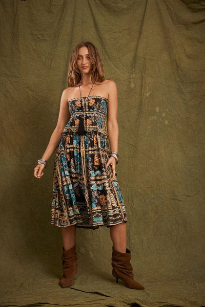 Tatum Asa Shirred Maxi Skirt