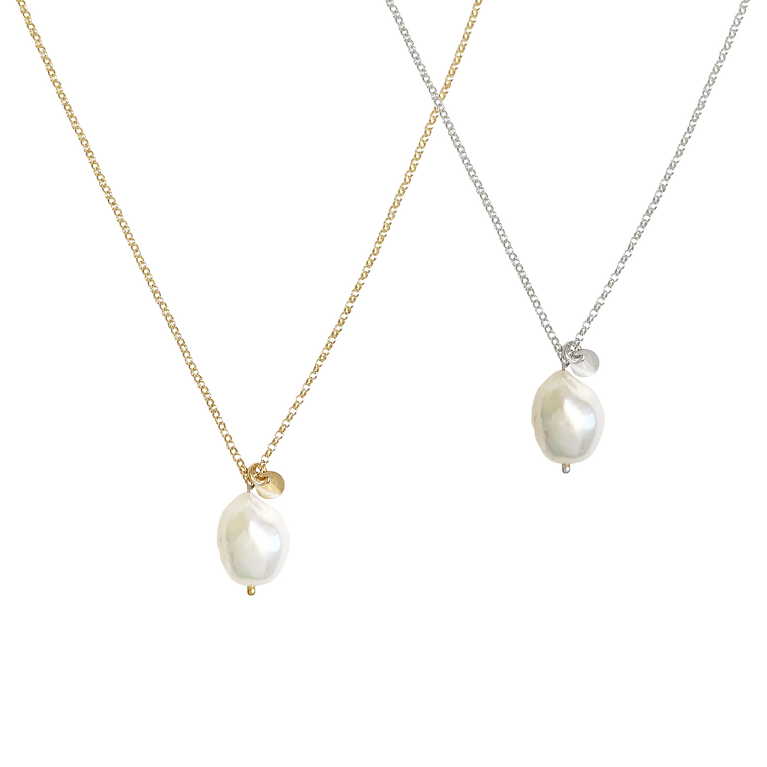 Tess Baroque Pearl Necklace