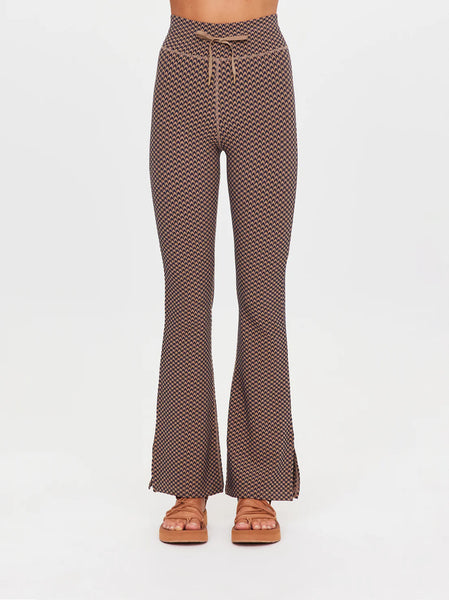 Houndstooth Florence Flare
