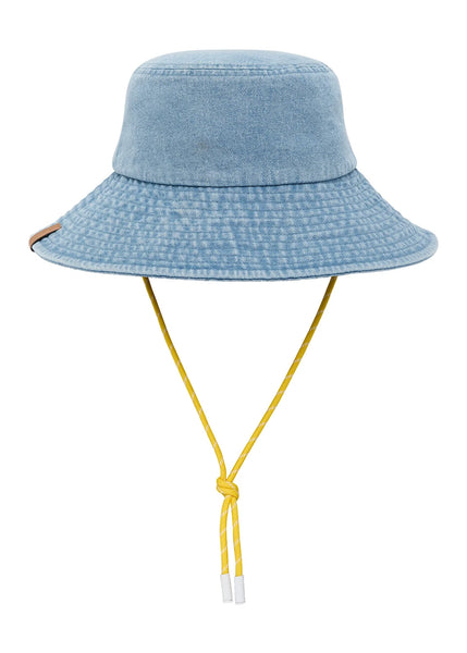 Washed Denim Bucket Hat