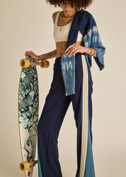 Petra Flare in Navy