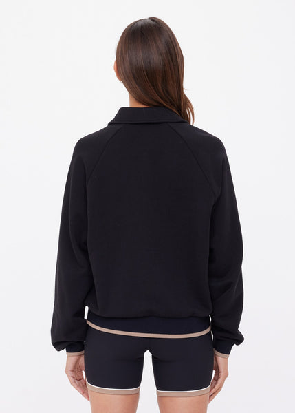 Collared Elle Polo - Black