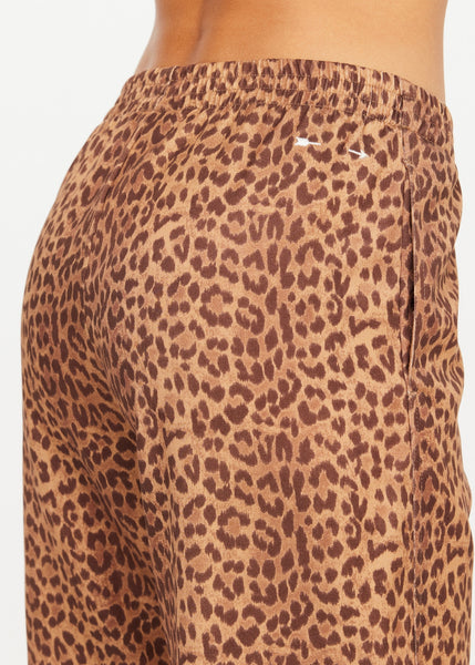 Javan Juliet Pant in Leopard