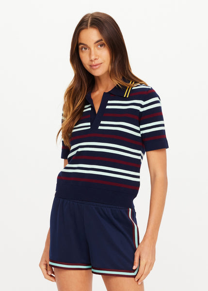 Archie Collared Knit Polo