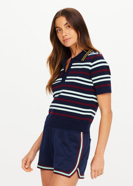 Archie Collared Knit Polo