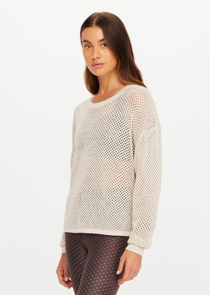 Sebastian Knit Crew - Natural