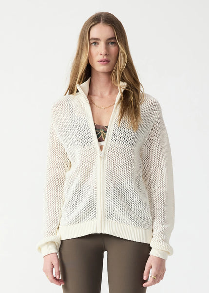 Hunter Knitted Jacket in Coconut
