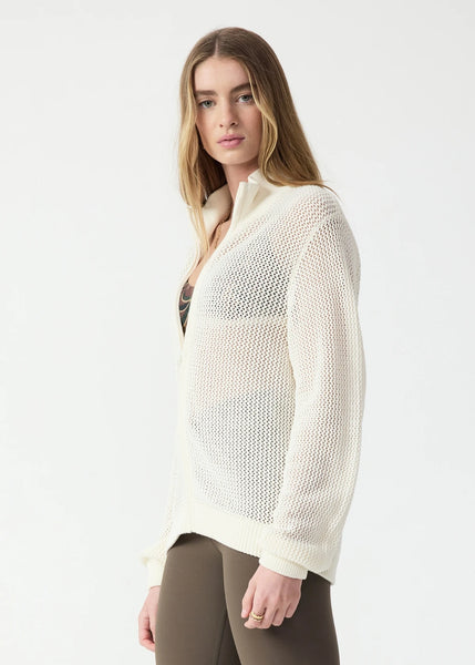 Hunter Knitted Jacket in Coconut