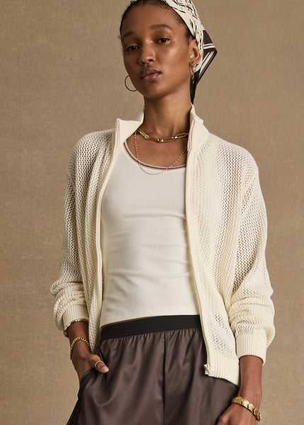 Hunter Knitted Jacket in Coconut