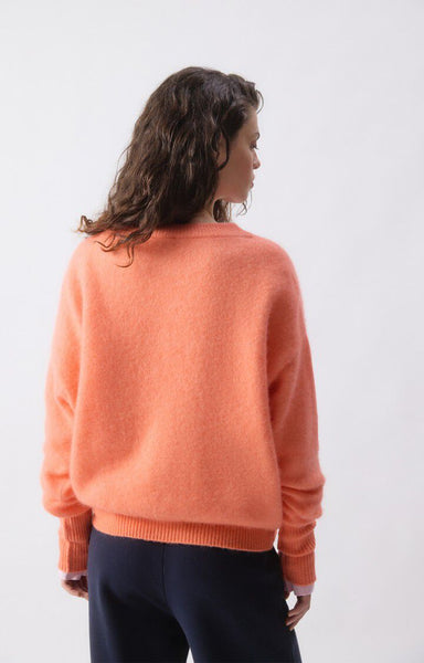 Vitow Jumper - Salmon Melange