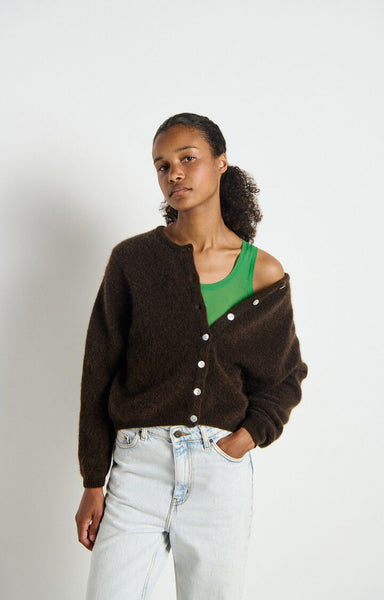 Vitow Cardigan - Coffee Melange