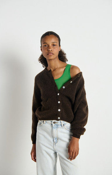 Vitow Cardigan - Coffee Melange