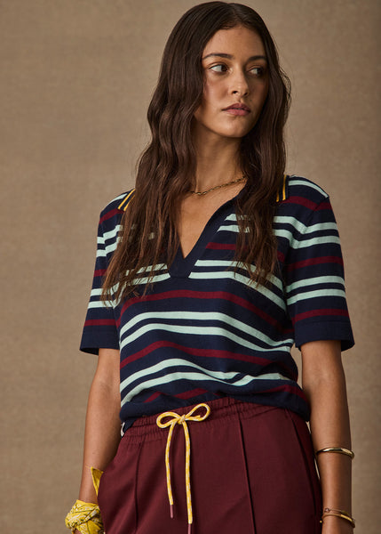 Archie Collared Knit Polo