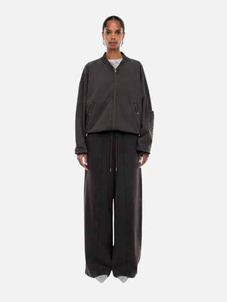 Willow Zip Through Sweater - Washed Bark