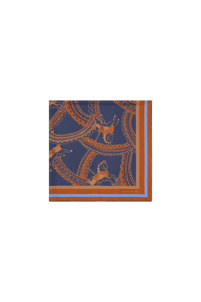 Carousel Silk Scarf