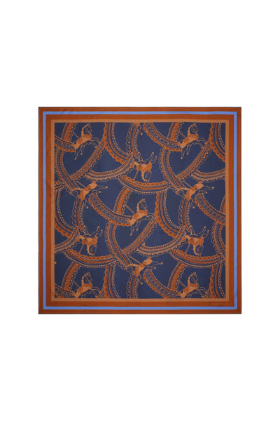Carousel Silk Scarf
