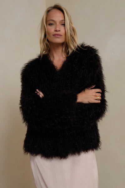 Mongolian Jacket - Chocolate