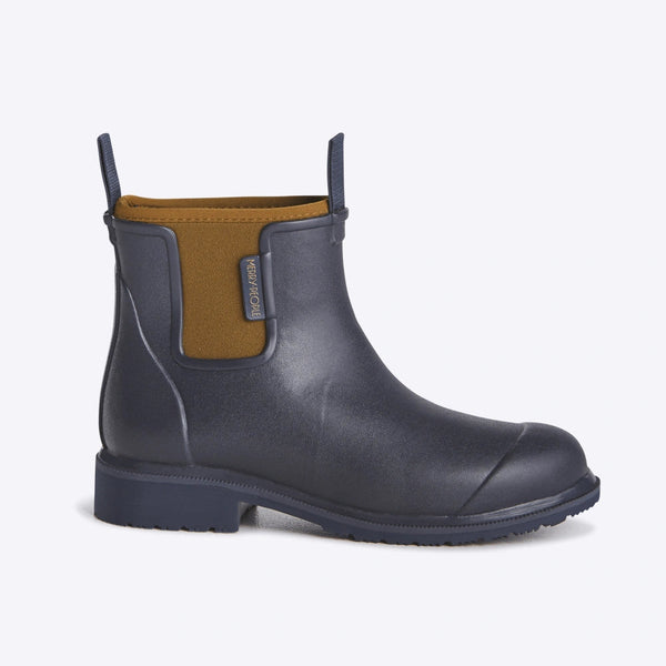 Bobbi Ankle Gumboots - Enhanced Traction Oxford Blue