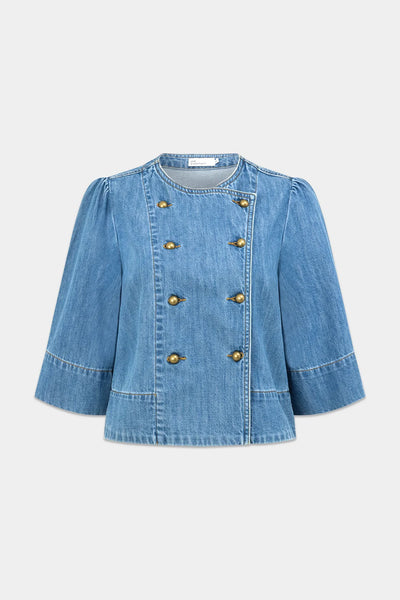 Plunge Jacket - Mid Wash