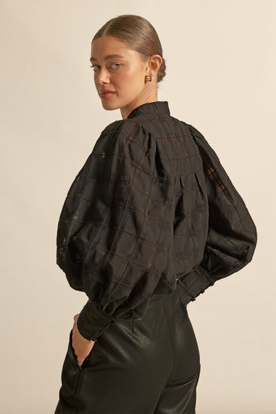 Vista top - Black Check