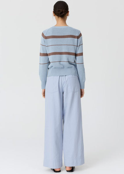 Rosin Stripe Knit - Blue/Choc