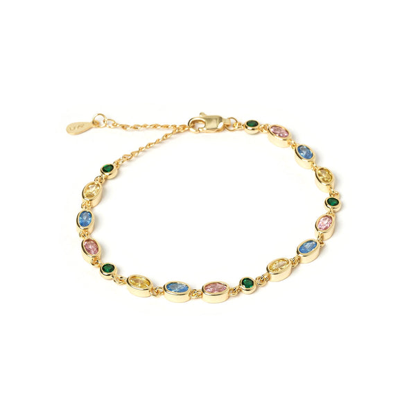 Isadora Gold Bracelet - Multi