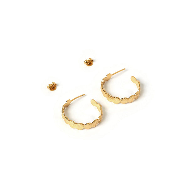 Olsen Gold Hoop Earrings