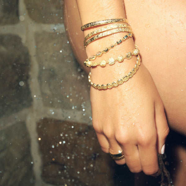 Elodi Gold Cuff Bracelet