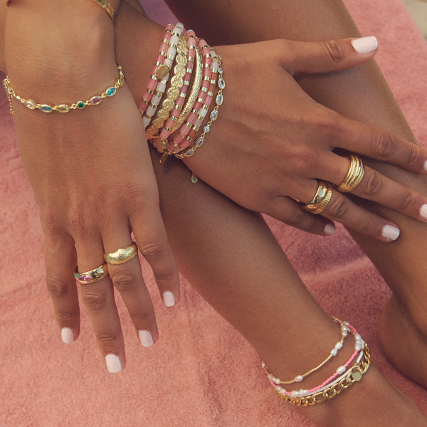 Isadora Gold Bracelet - Multi